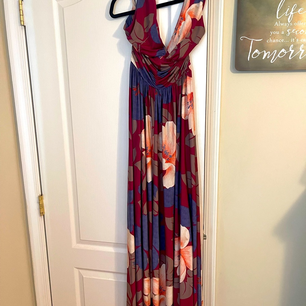 Long formal backless sundress